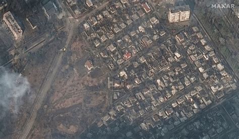 Latest Ukraine satellite images reveal devastation of Russian invasion